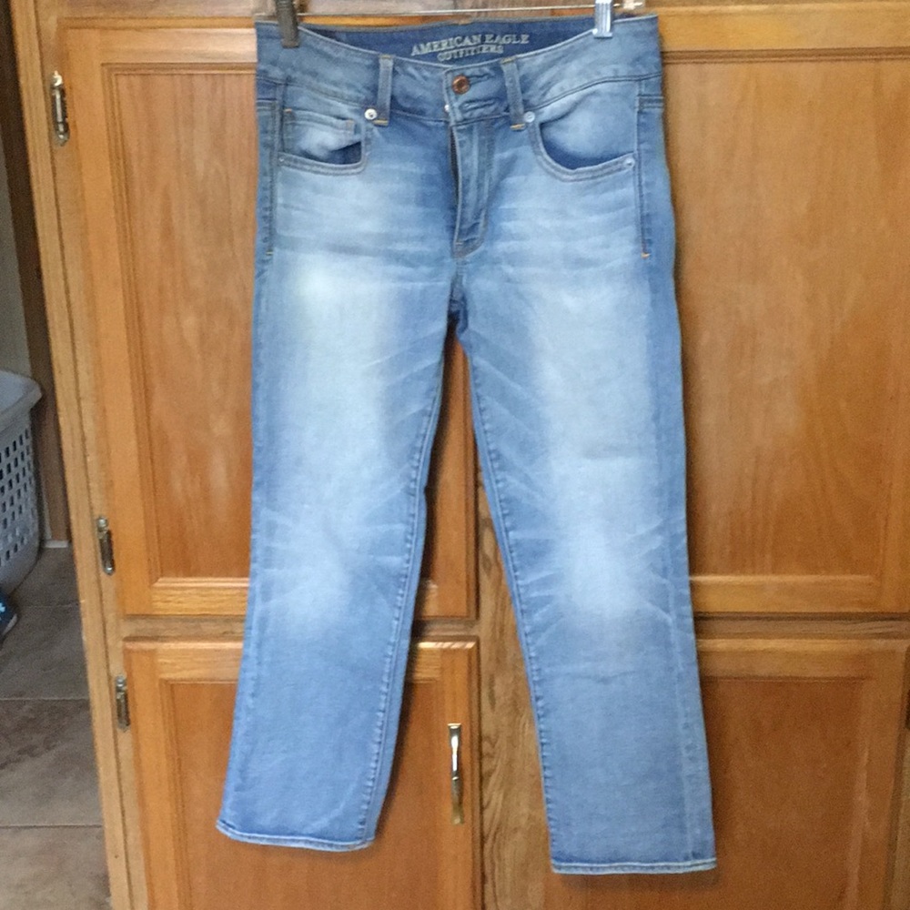 American eagle Artist crop jeans